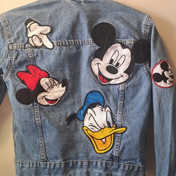 Zara/Disney Denim patch jacket - Picture 5 of 8